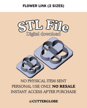 Load image into Gallery viewer, Flower Link STL (2 Sizes)