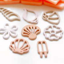 Load image into Gallery viewer, Summer Outline Cutters Bundle of 8