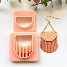 Load image into Gallery viewer, Layered Arch Leather Dupe