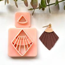 Load image into Gallery viewer, Diamond Tip Leather Dupe