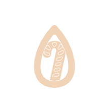 Load image into Gallery viewer, Candy Cane Drop Bezel