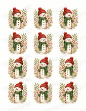 Load image into Gallery viewer, Christmas 072 Transfer (Indiv Snowman)