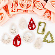 Load image into Gallery viewer, Christmas Embossed Cutters Bundle of 9