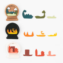 Load image into Gallery viewer, Fill-In Snowglobe + Sceneries Bundle