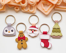 Load image into Gallery viewer, Christmas Keychain Cutters Bundle of 5 (21 Cutters)