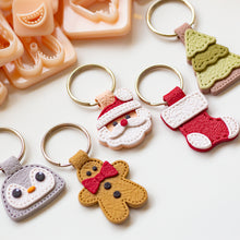 Load image into Gallery viewer, Christmas Keychain Cutters Bundle of 5 (21 Cutters)