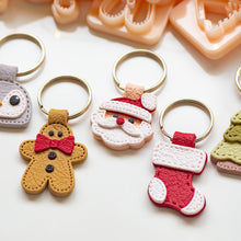 Load image into Gallery viewer, Christmas Keychain Cutters Bundle of 5 (21 Cutters)
