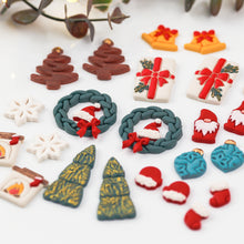 Load image into Gallery viewer, Crooked Santa Hat Stud