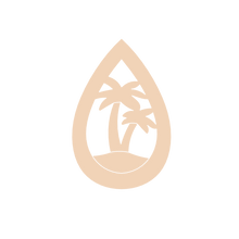 Load image into Gallery viewer, Double Palm Drop Bezel