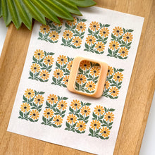 Load image into Gallery viewer, Floral 139 Transfer (Indiv Rect)