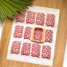 Load image into Gallery viewer, Summer 029 Transfer (Indiv Rect Coral)