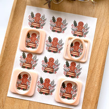 Load image into Gallery viewer, Christmas 070 Transfer (Indiv Gingerbread Books)