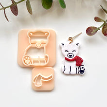 Load image into Gallery viewer, Polar Bear Scarf