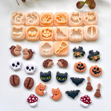 Load image into Gallery viewer, Pumpkin Face Stud