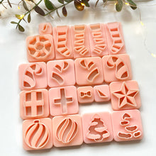 Load image into Gallery viewer, Christmas Cutout Cutters Bundle of 7 (19 Cutters)