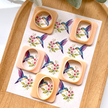 Load image into Gallery viewer, Bird 002 Transfer (Hummingbird)