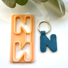 Load image into Gallery viewer, Alphabet Stitch Keychain