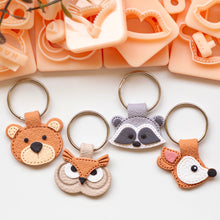 Load image into Gallery viewer, Forest Friends Keychain Cutters Bundle of 4 (16 Cutters)
