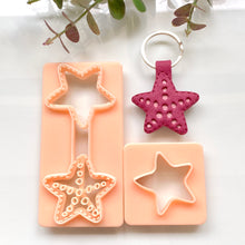 Load image into Gallery viewer, Starfish Stitch Keychain