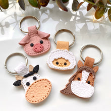 Load image into Gallery viewer, Farm Animals Keychain Cutters Bundle of 4 (14 Cutters)