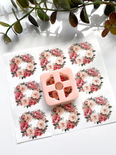 Load image into Gallery viewer, Floral 092 Transfer (Indiv Wreath)
