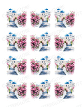 Load image into Gallery viewer, Landscape 001 Transfer (Santorini)
