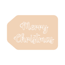 Load image into Gallery viewer, Merry Christmas Card Cutter