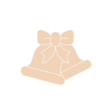 Load image into Gallery viewer, Ribbon Twin Bell