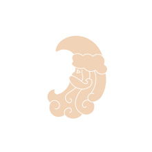 Load image into Gallery viewer, Crescent Santa