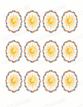 Load image into Gallery viewer, Summer 015 Transfer (Wavy Sun)