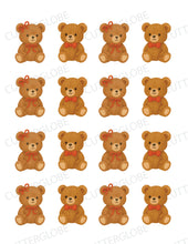 Load image into Gallery viewer, Valentines 015 Transfer (Indiv Teddy Bears)