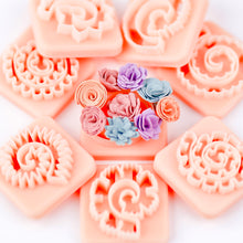 Load image into Gallery viewer, Flower Roller Cutters Bundle of 9
