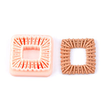 Load image into Gallery viewer, Square Dangle Rattan