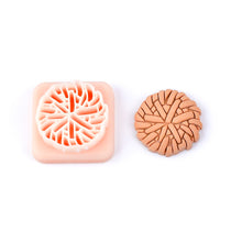 Load image into Gallery viewer, Circle Stud Rattan