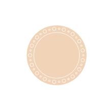 Load image into Gallery viewer, Circle Alt Dotted Frame