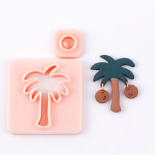 Load image into Gallery viewer, Coconut Tree Dangle Set