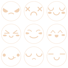 Load image into Gallery viewer, Face Stamps