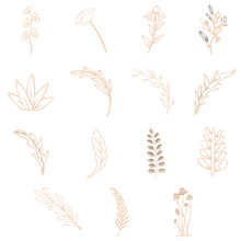 Load image into Gallery viewer, Floral Stamps Bundle of 15 *20% OFF*