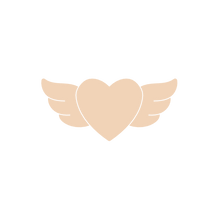 Load image into Gallery viewer, Flying Heart Stud