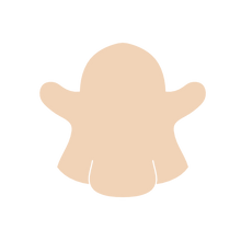 Load image into Gallery viewer, Ghost H Stud