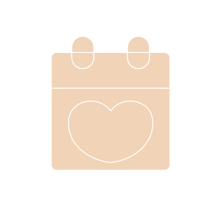 Load image into Gallery viewer, Heart Calendar Stud