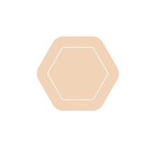 Load image into Gallery viewer, Hexagon Gap Hexagon Shelf