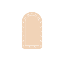 Load image into Gallery viewer, Long Arch Dotted Frame