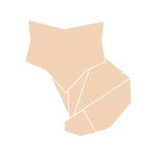 Load image into Gallery viewer, Origami Fox