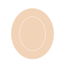Load image into Gallery viewer, Oval B Frame Stud