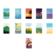 Load image into Gallery viewer, Summer Scene Transfers Bundle of 11