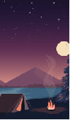 Load image into Gallery viewer, Night Camping 001 Transfer (MC)