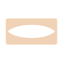 Load image into Gallery viewer, Pointy Oval Barrette