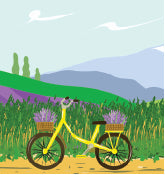 Load image into Gallery viewer, Bicycle Mountain 001 Transfer (MC)