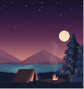 Load image into Gallery viewer, Night Camping 001 Transfer (MC)